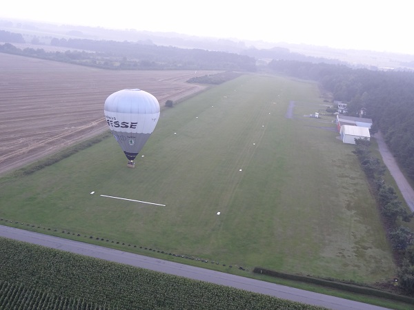 Winter Ballonfahren